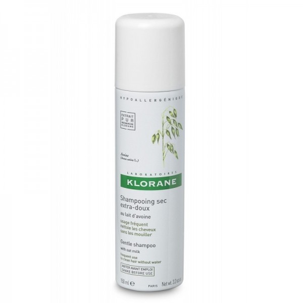 Klorane Champú Seco Leche de Avena Spray 150 ml