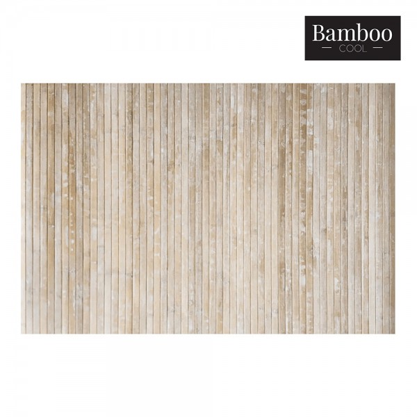 Alfombra bambú yeso 160 x 240 cm