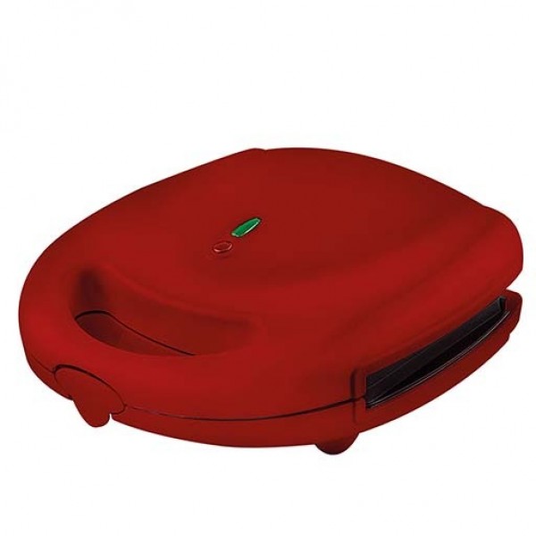 Sandwichera desm.dob.placa850w kuken red