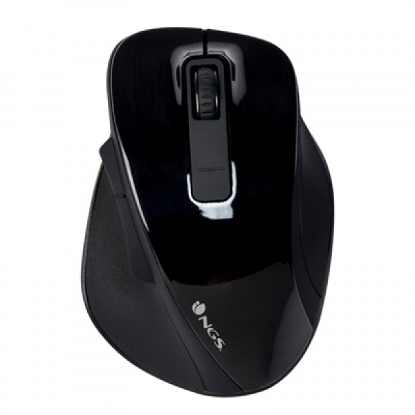Ngs ratón inalámbrico 2.4 ghz bowblack16000dpi neg