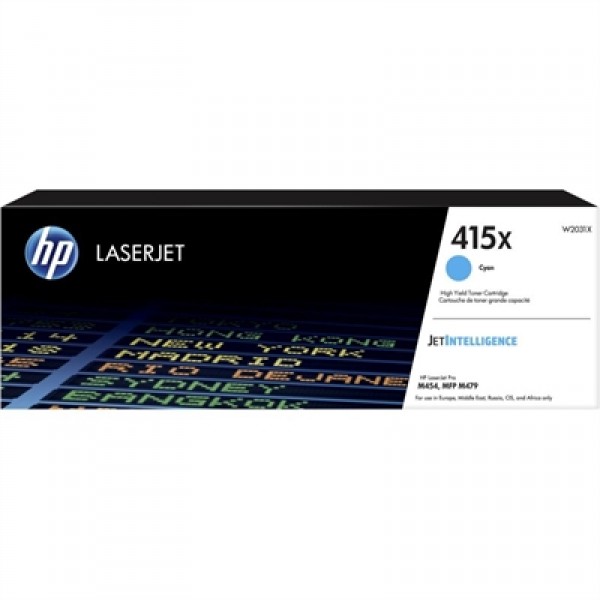 Hp tóner 415x cyan