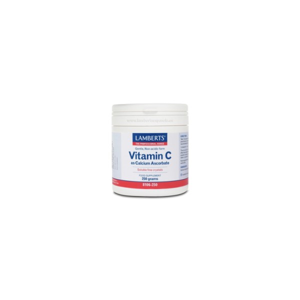 Vitamina C Ácido Ascorbico 250 g Lamberts