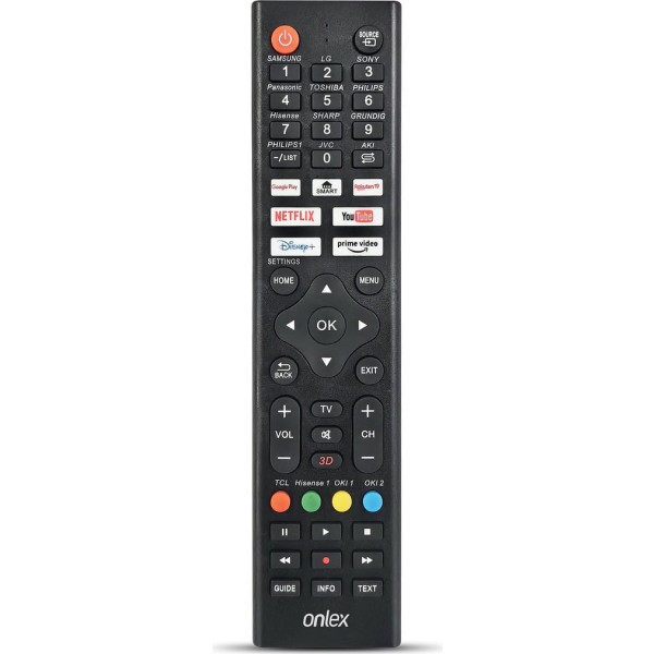 Mando a distancia tv multimarca