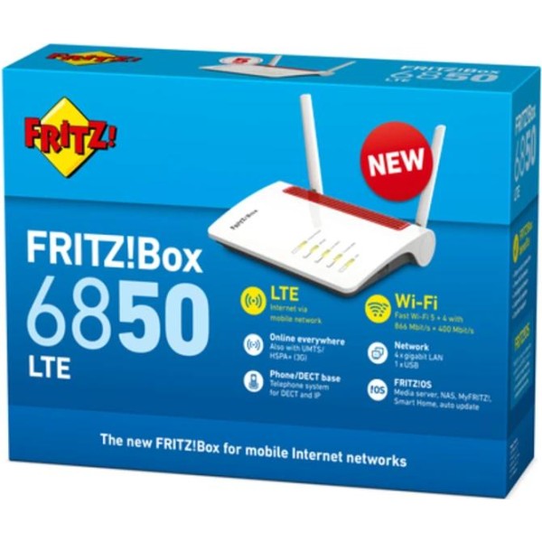 Fritz!box 6850 4g edition international