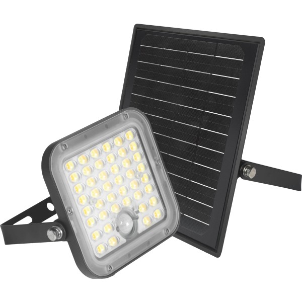 Proyector led solar sen.10w.1500lm.2cct